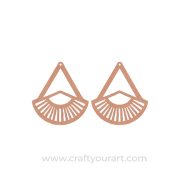 Earrings MDF Design 134