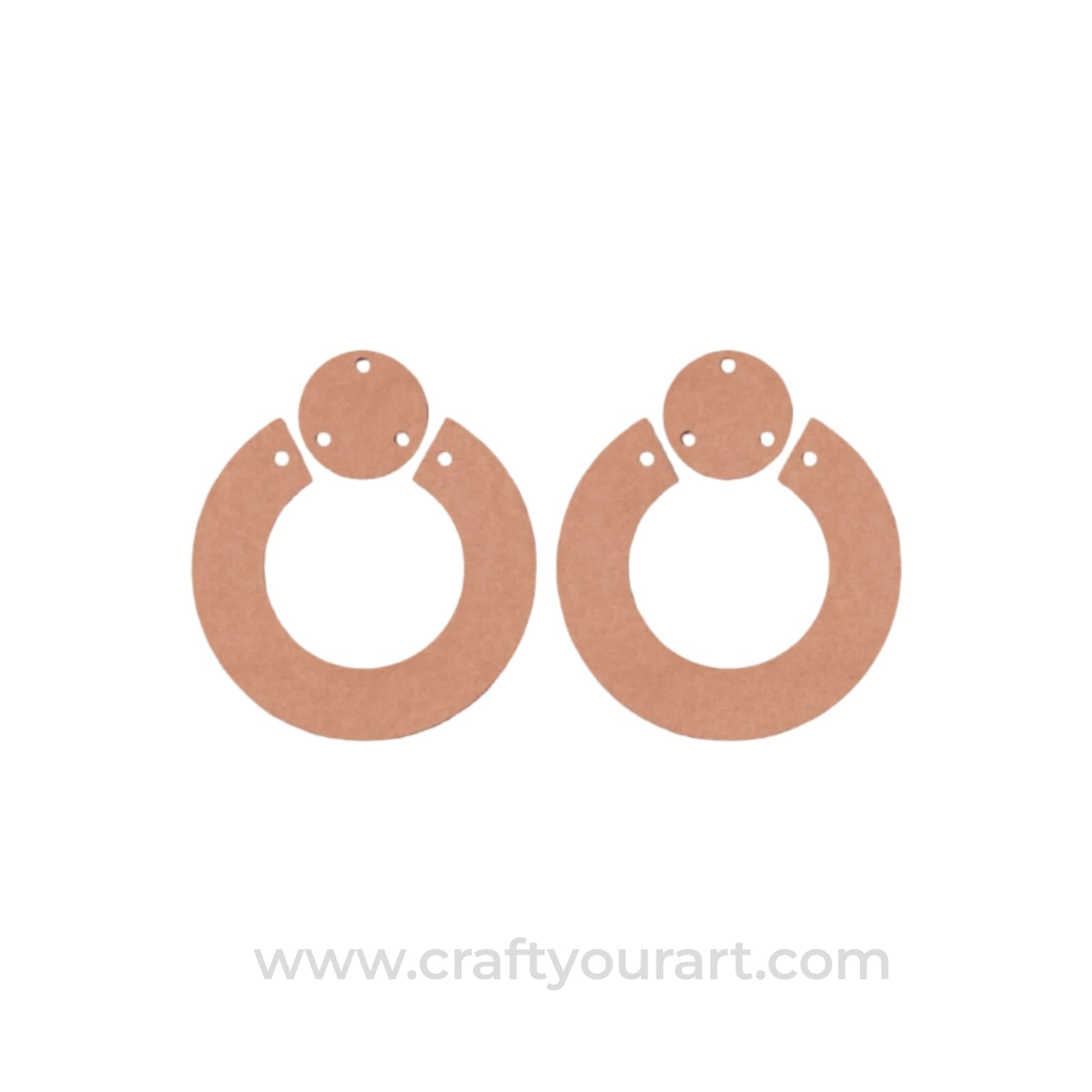 Earrings MDF Design 135