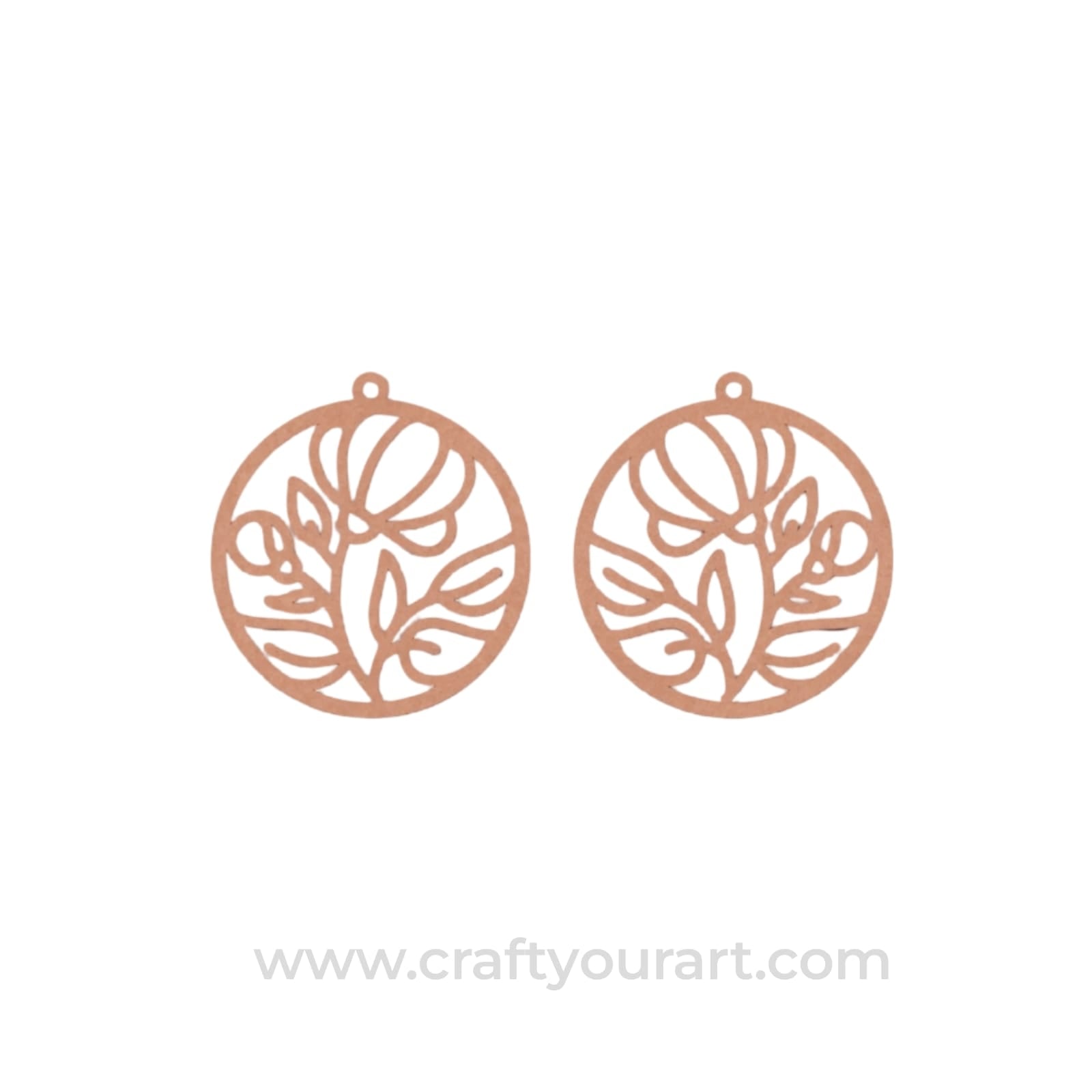 Earrings MDF Design 139