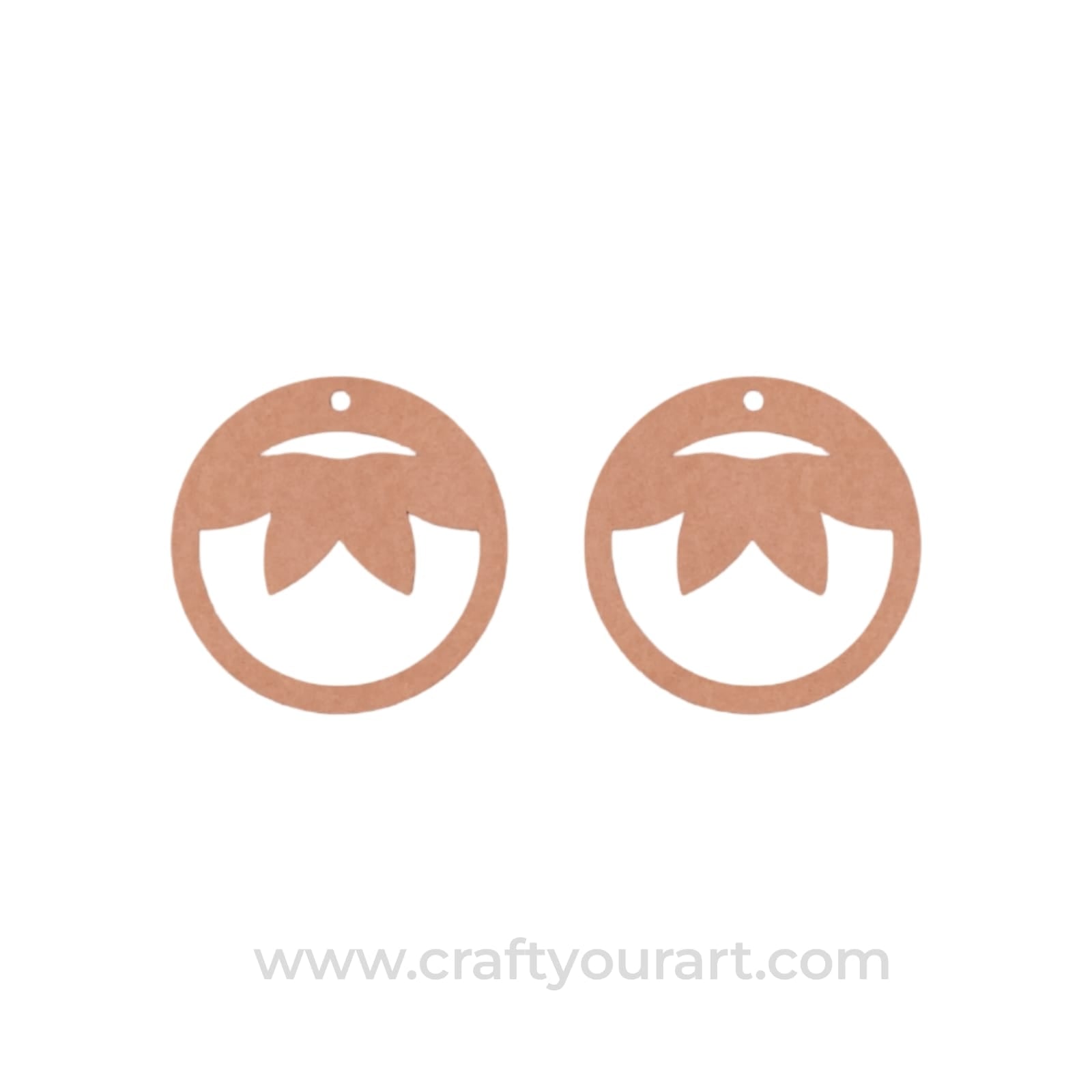 Earrings MDF Design 14