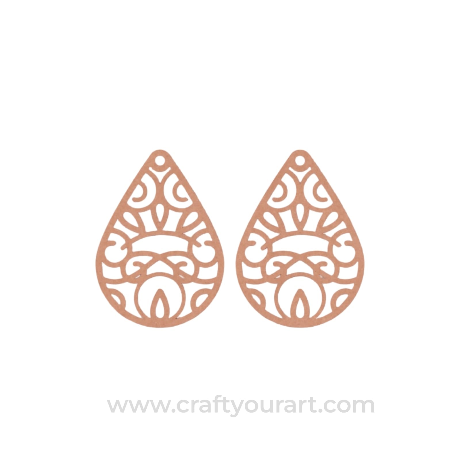 Earrings MDF Design 146