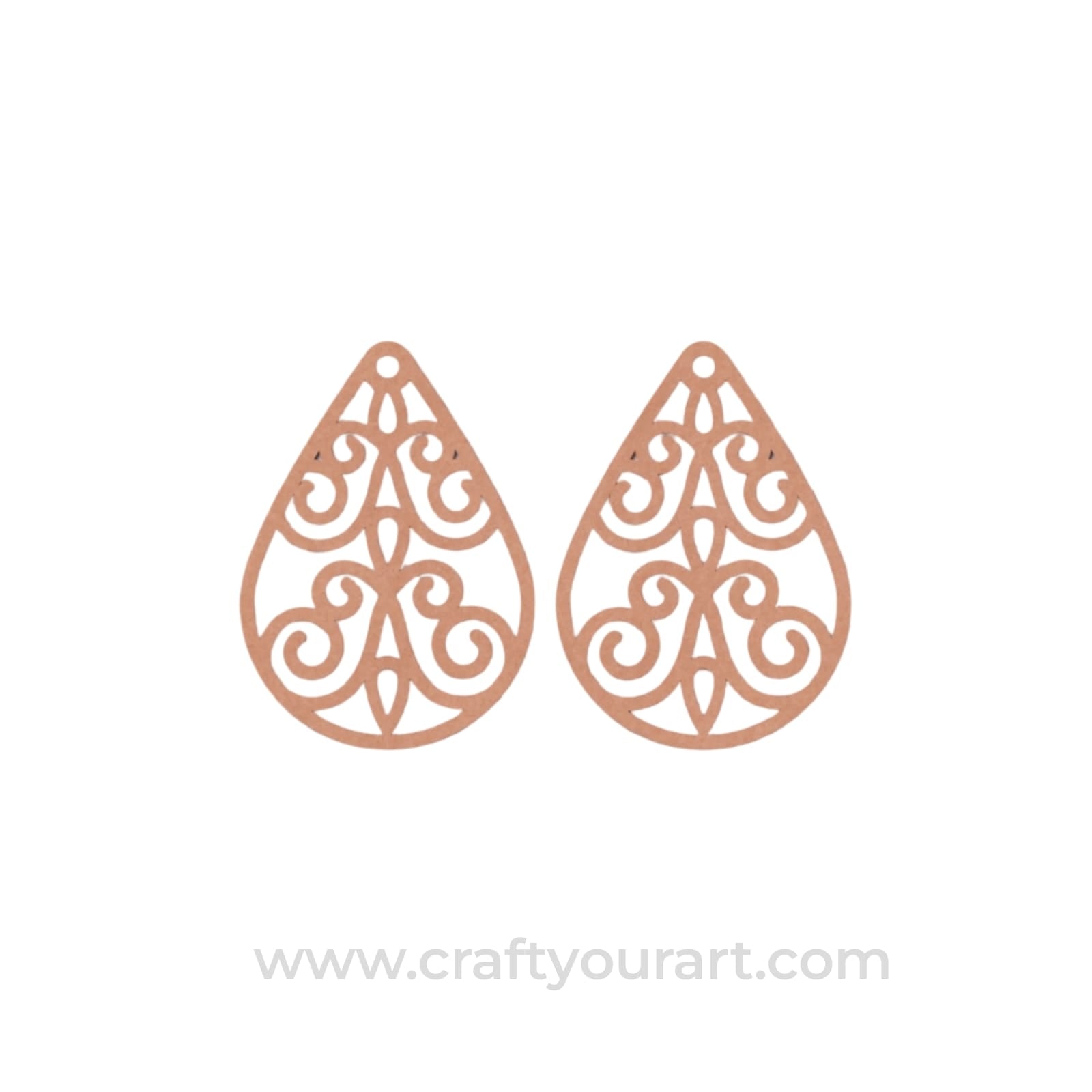 Earrings MDF Design 147
