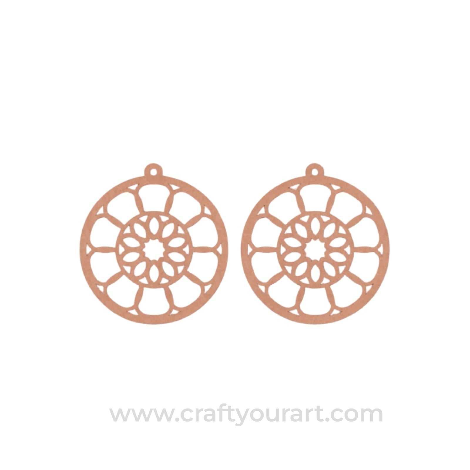 Earrings MDF Design 149