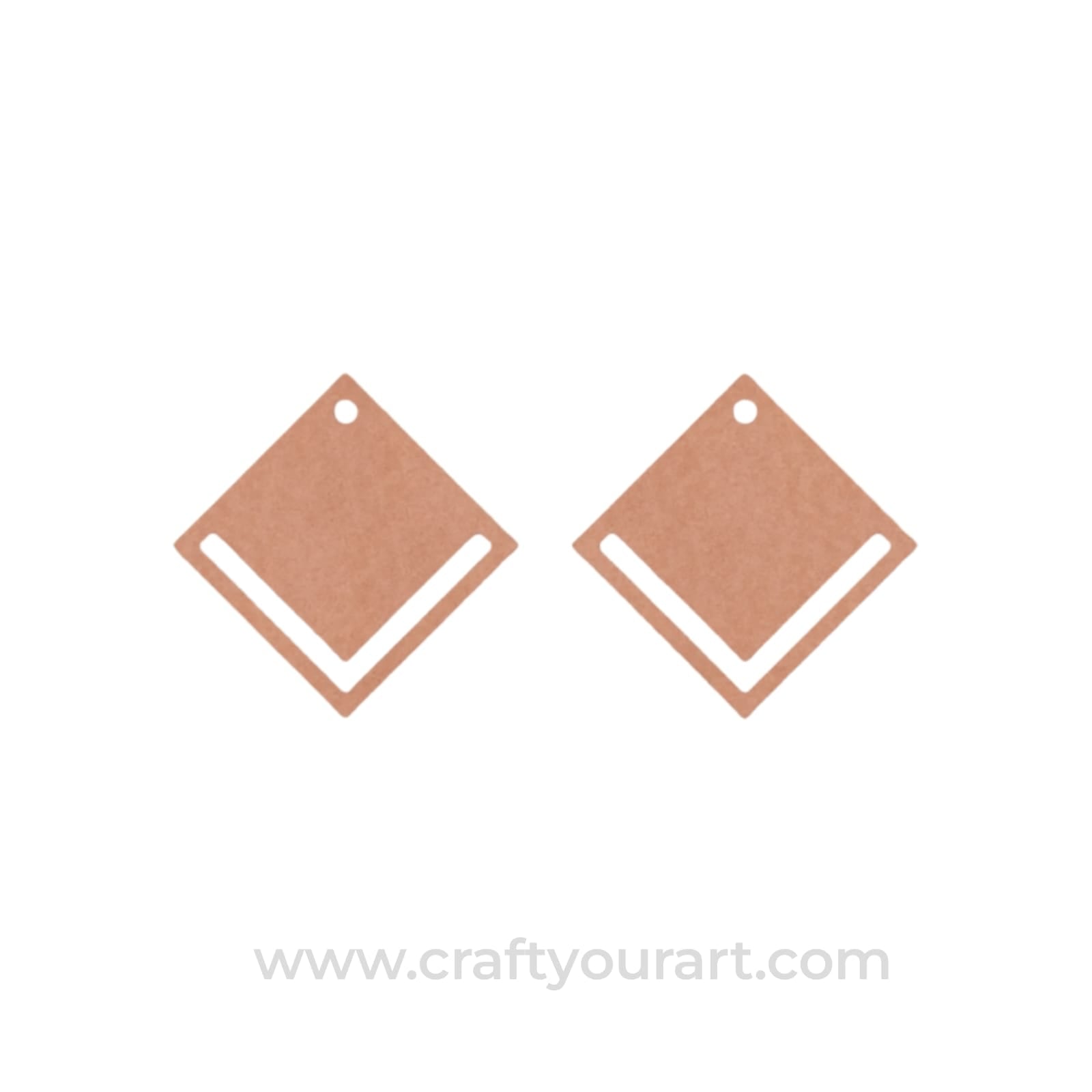 Earrings MDF Design 15