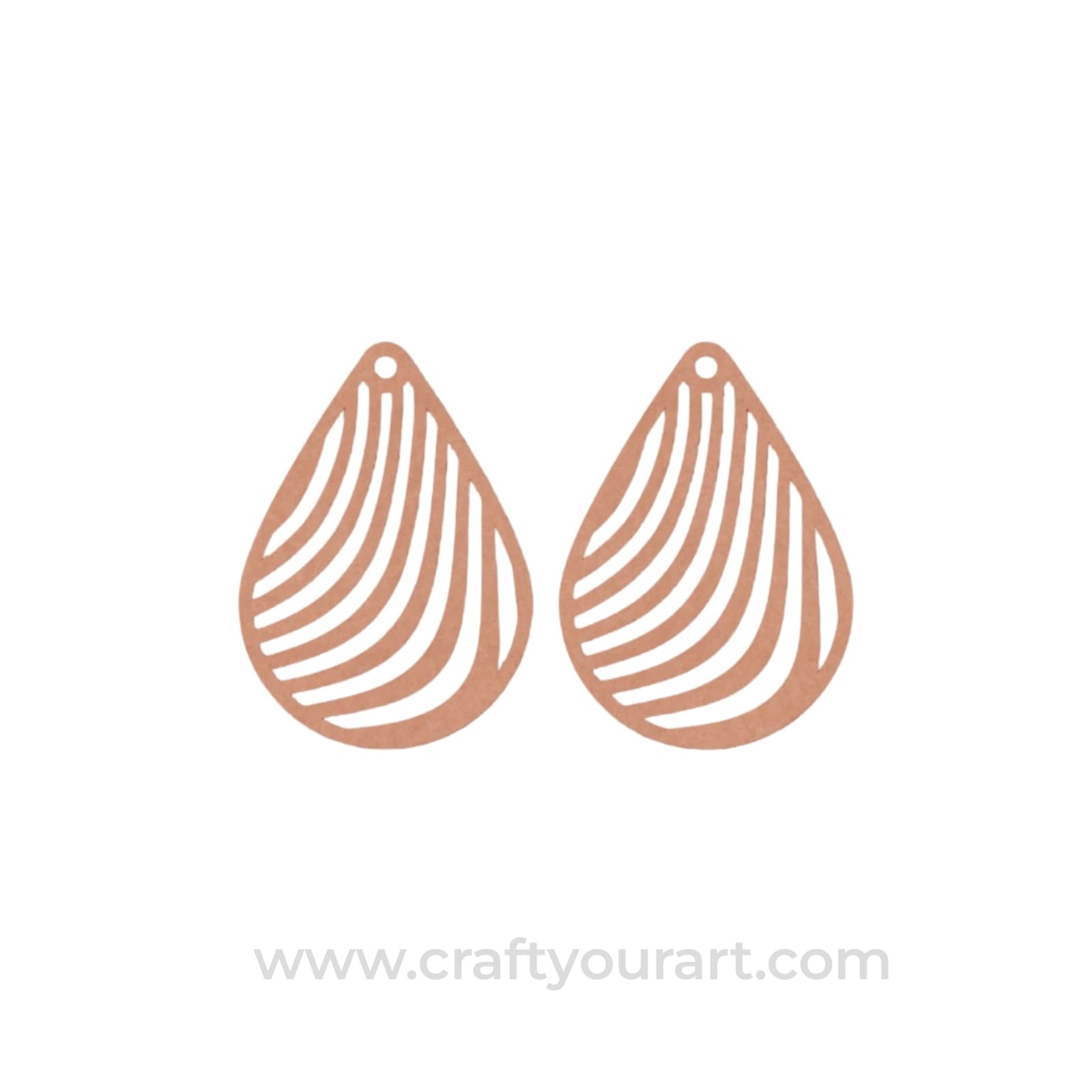 Earrings MDF Design 151