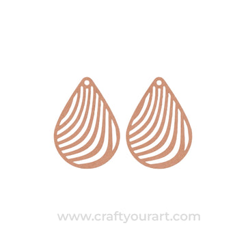 Earrings MDF Design 151