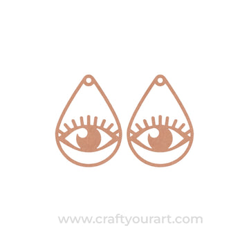Earrings MDF Design 152