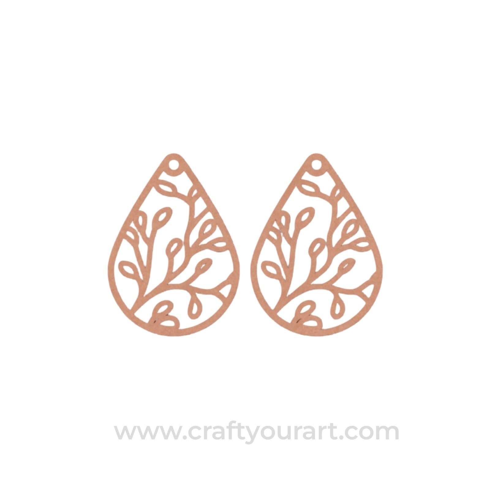 Earrings MDF Design 153