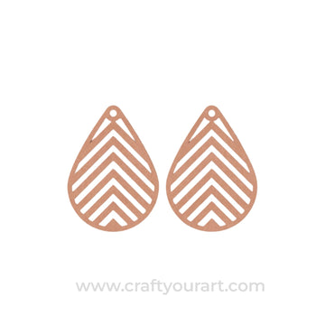 Earrings MDF Design 155