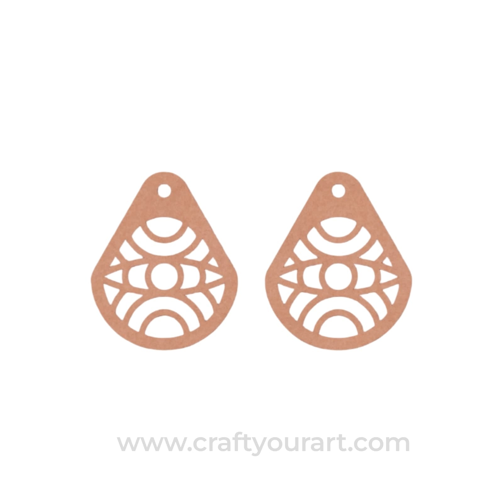 Earrings MDF Design 157