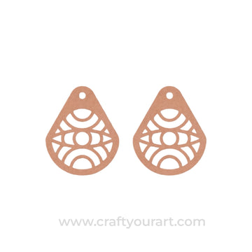 Earrings MDF Design 157