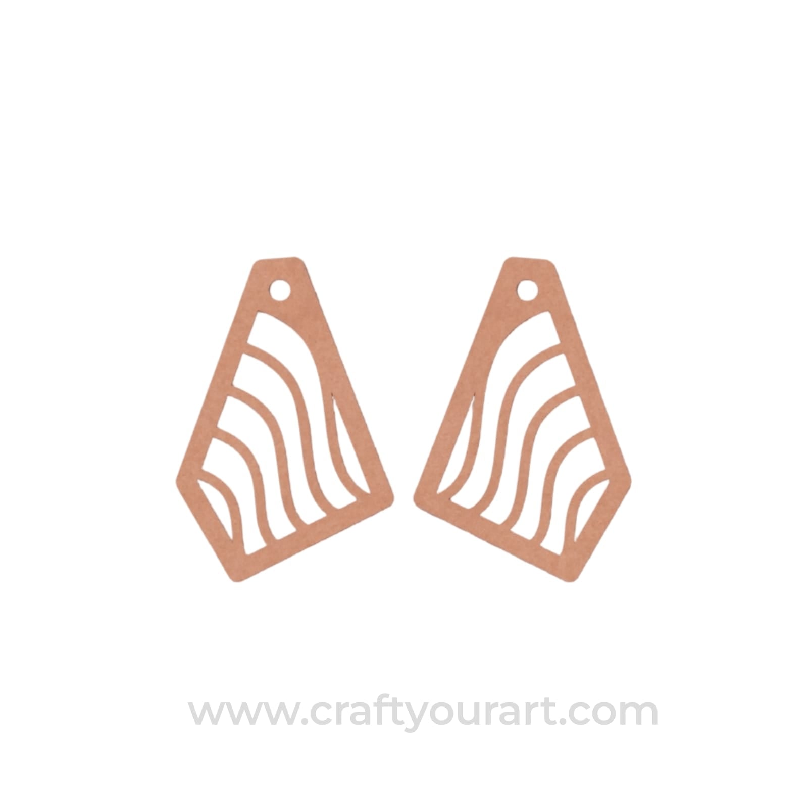 Earrings MDF Design 158