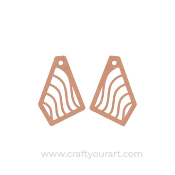 Earrings MDF Design 158