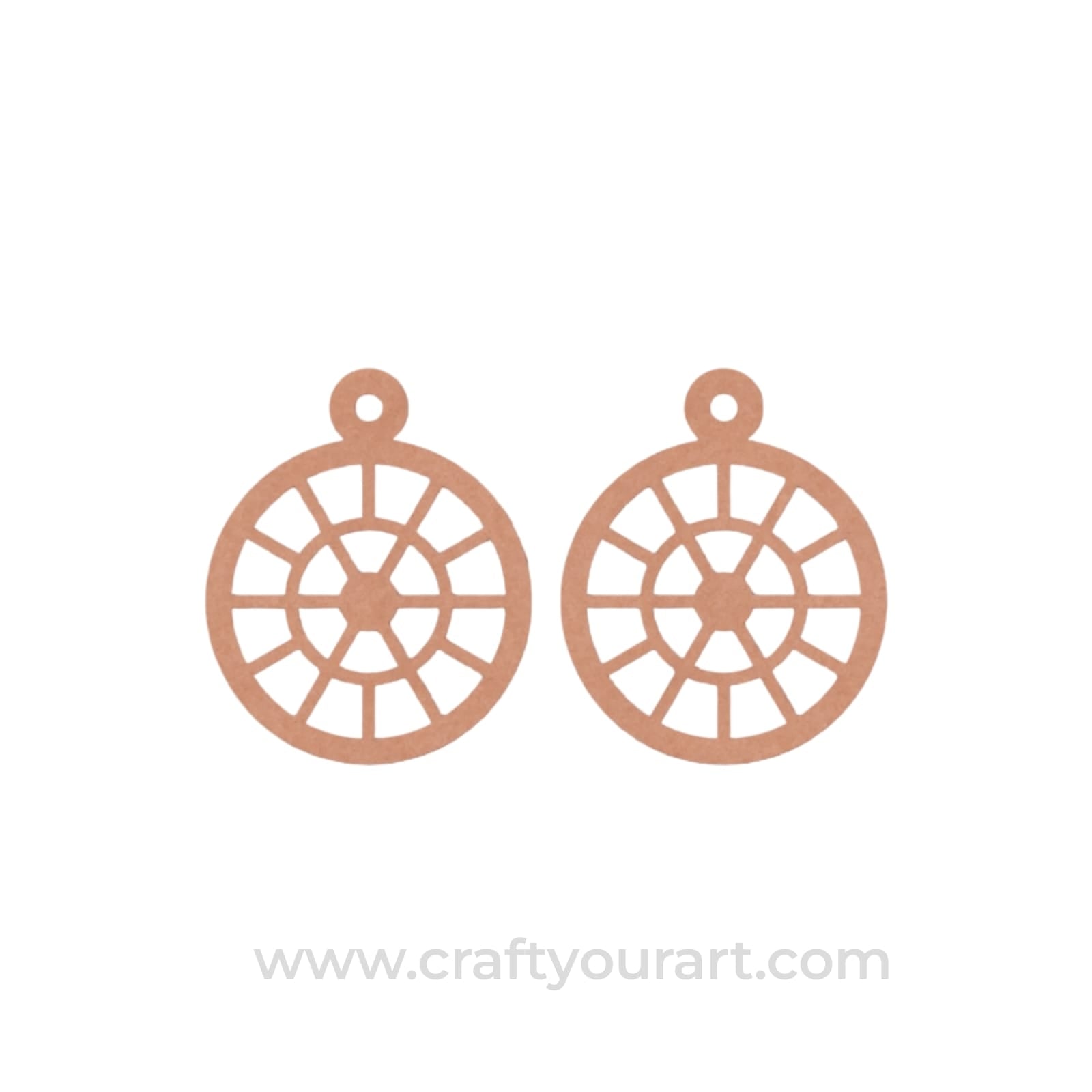 Earrings MDF Design 159