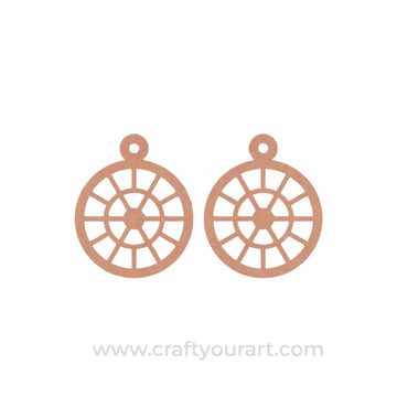 Earrings MDF Design 159