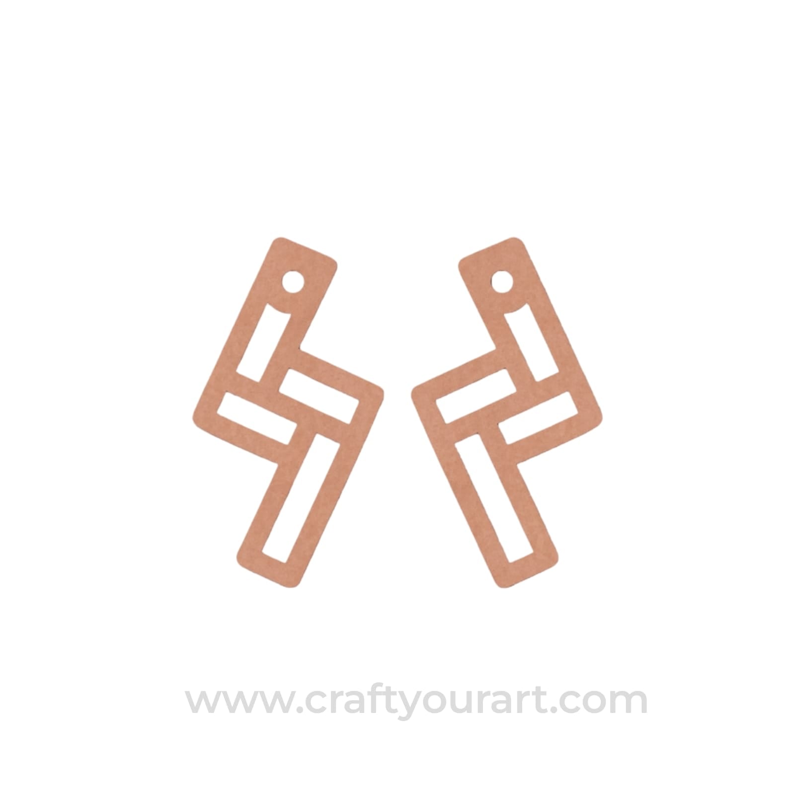 Earrings MDF Design 160