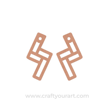 Earrings MDF Design 160
