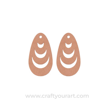 Earrings MDF Design 161