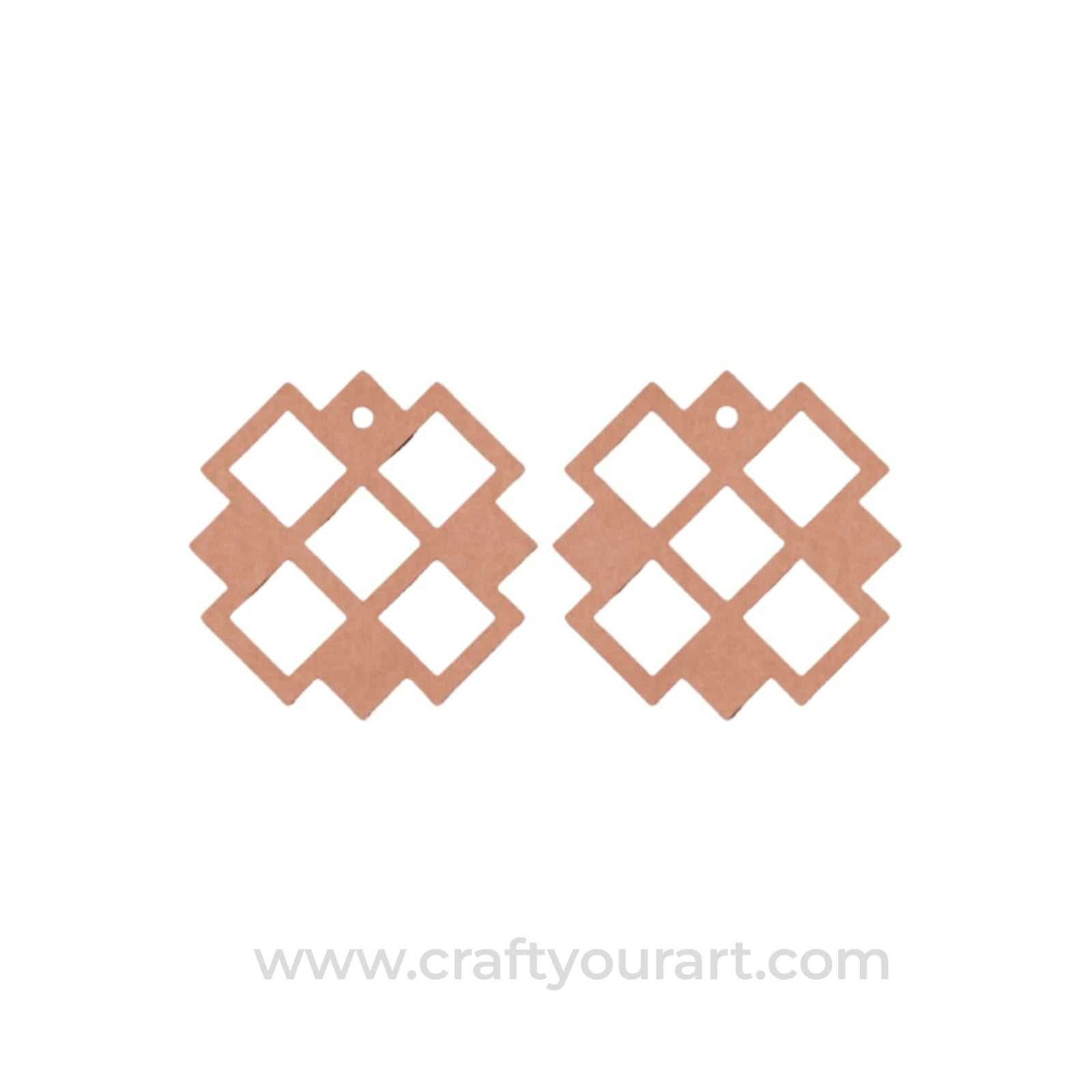 Earrings MDF Design 163