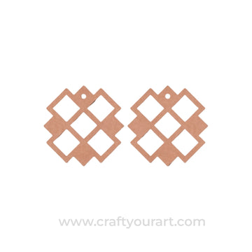 Earrings MDF Design 163
