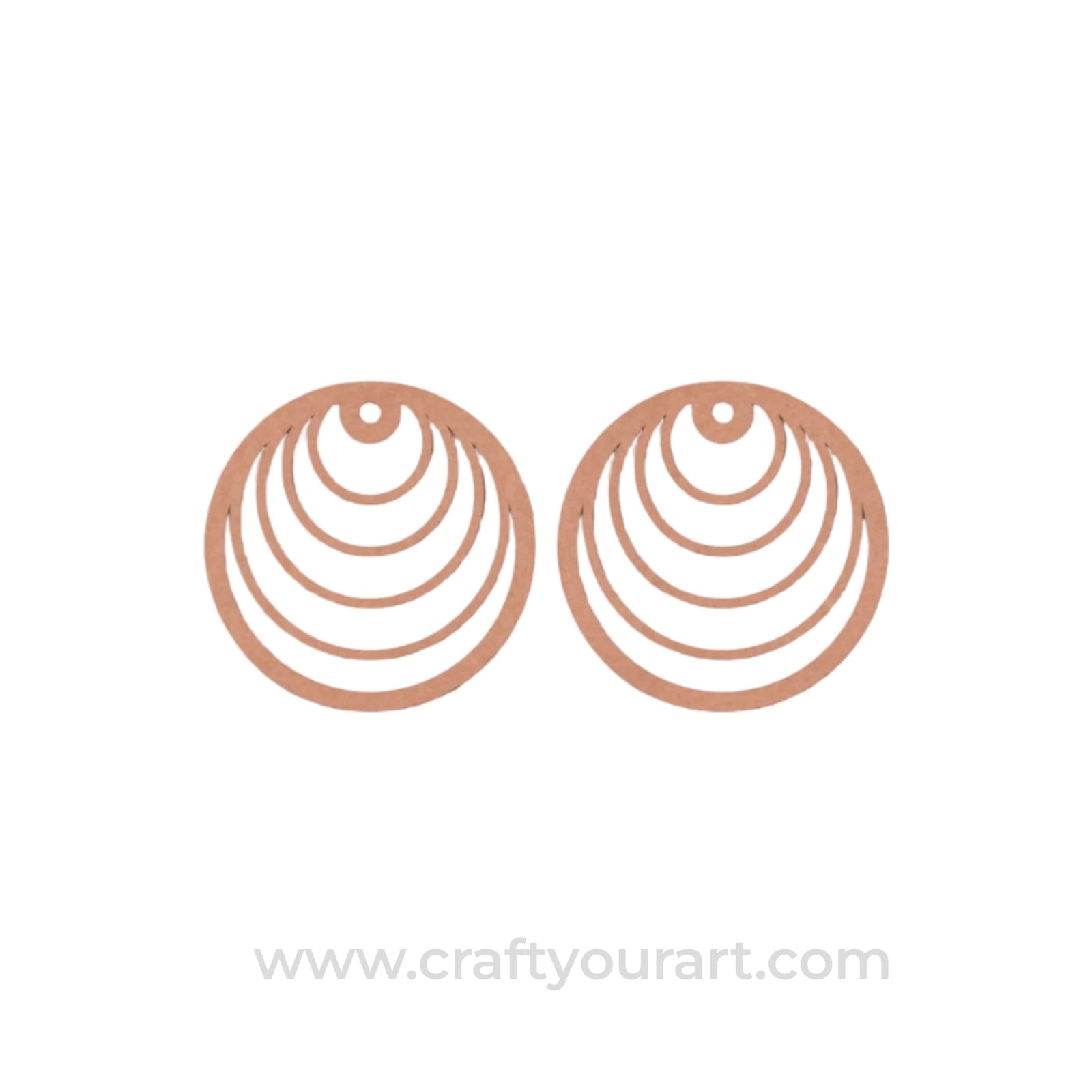 Earrings MDF Design 164
