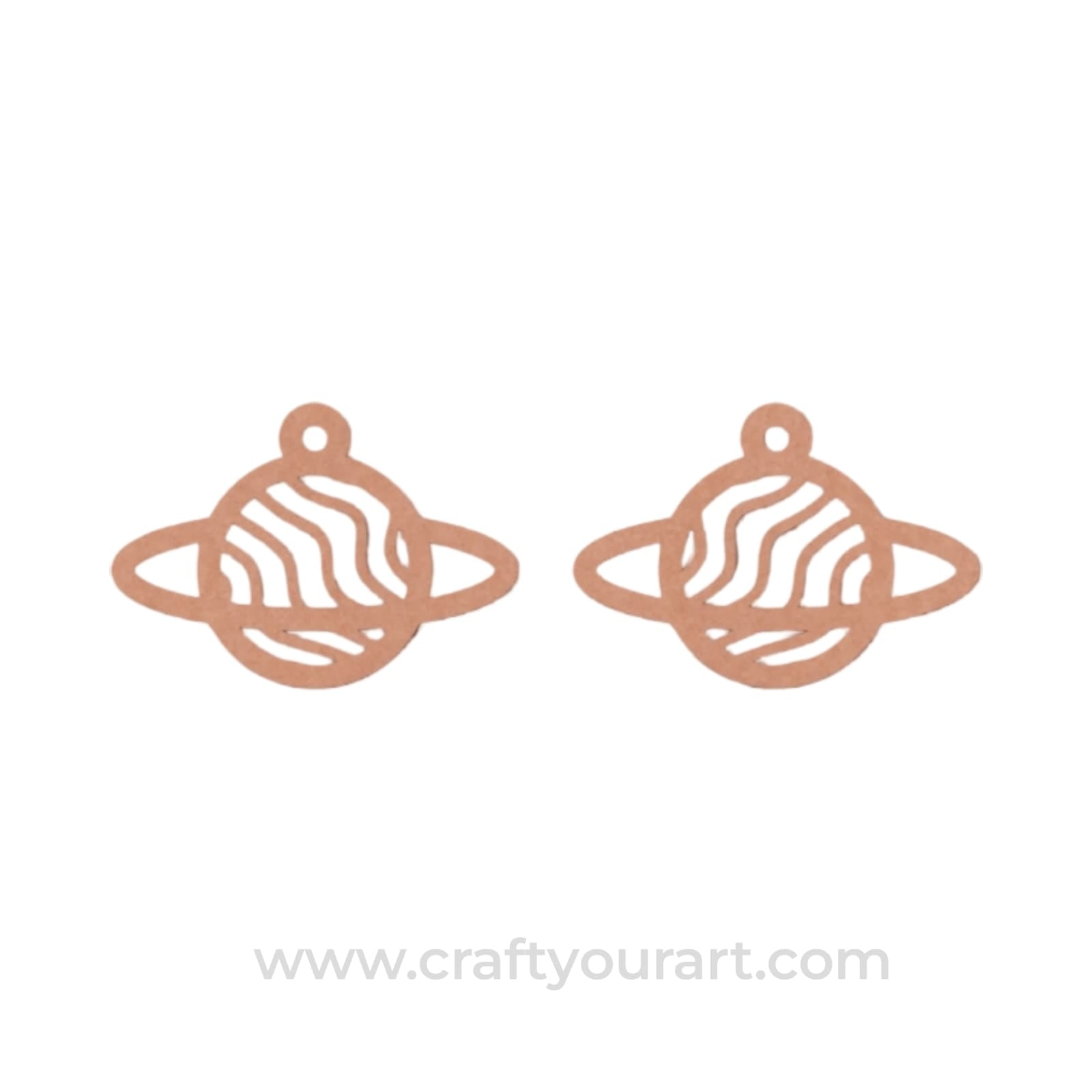 Earrings MDF Design 166