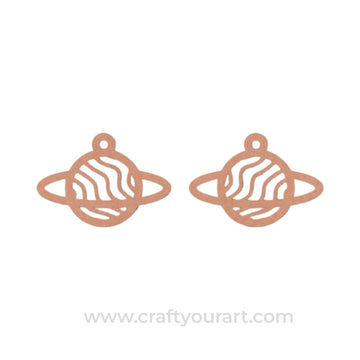 Earrings MDF Design 166