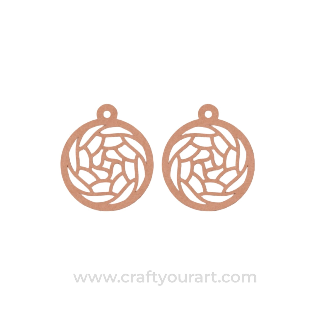 Earrings MDF Design 168