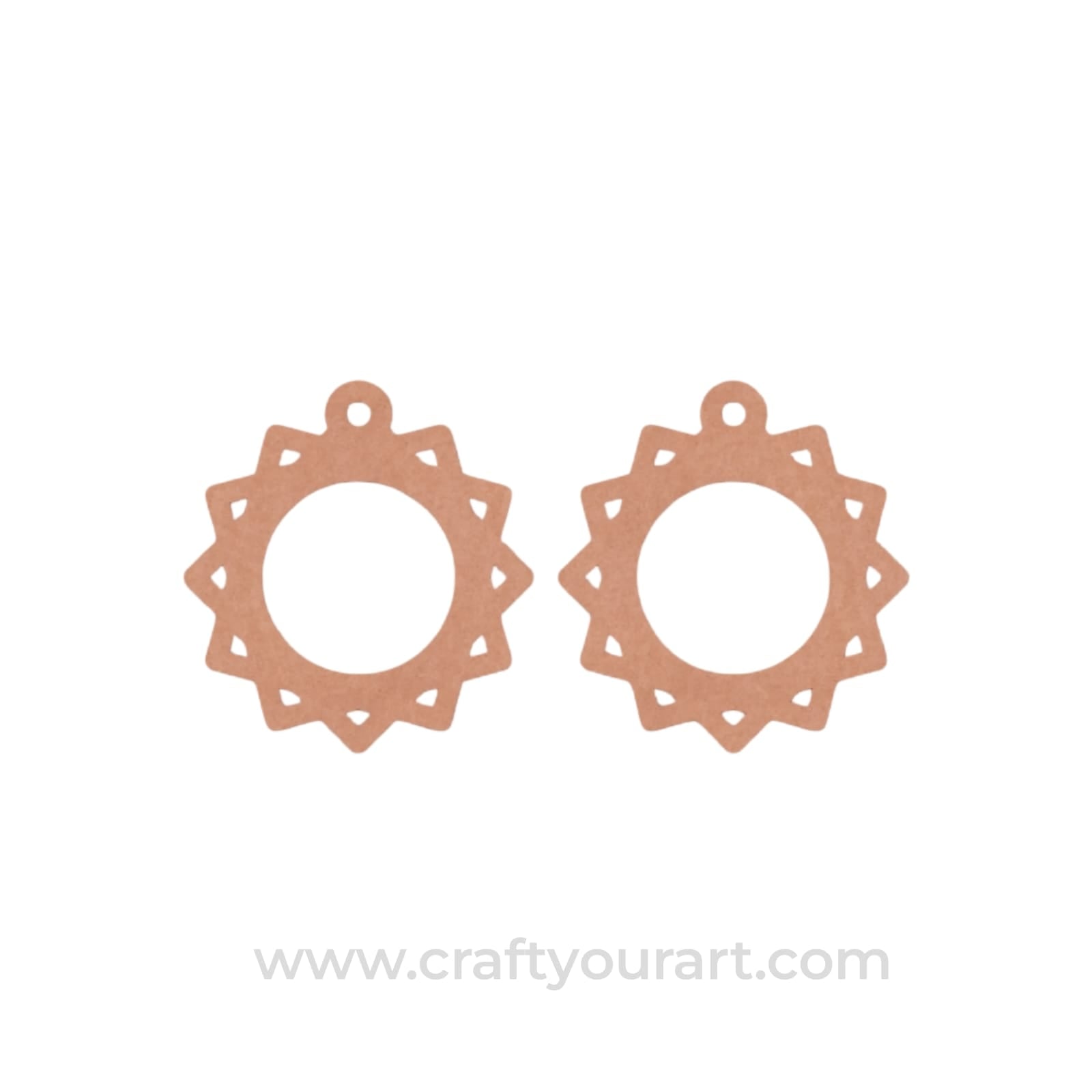 Earrings MDF Design 169
