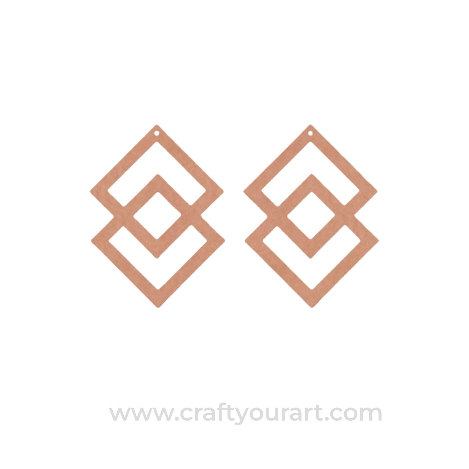 Earrings MDF Design 17
