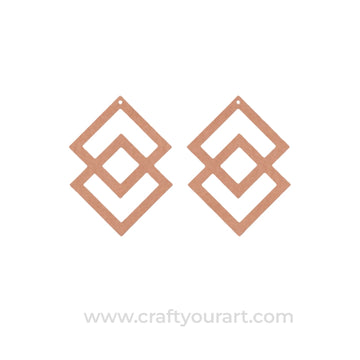 Earrings MDF Design 17