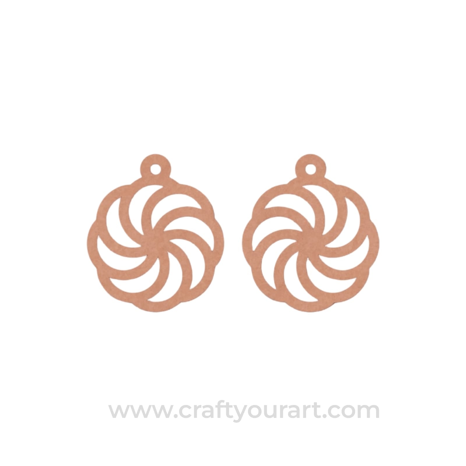 Earrings MDF Design 171