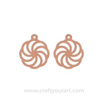 Earrings MDF Design 171