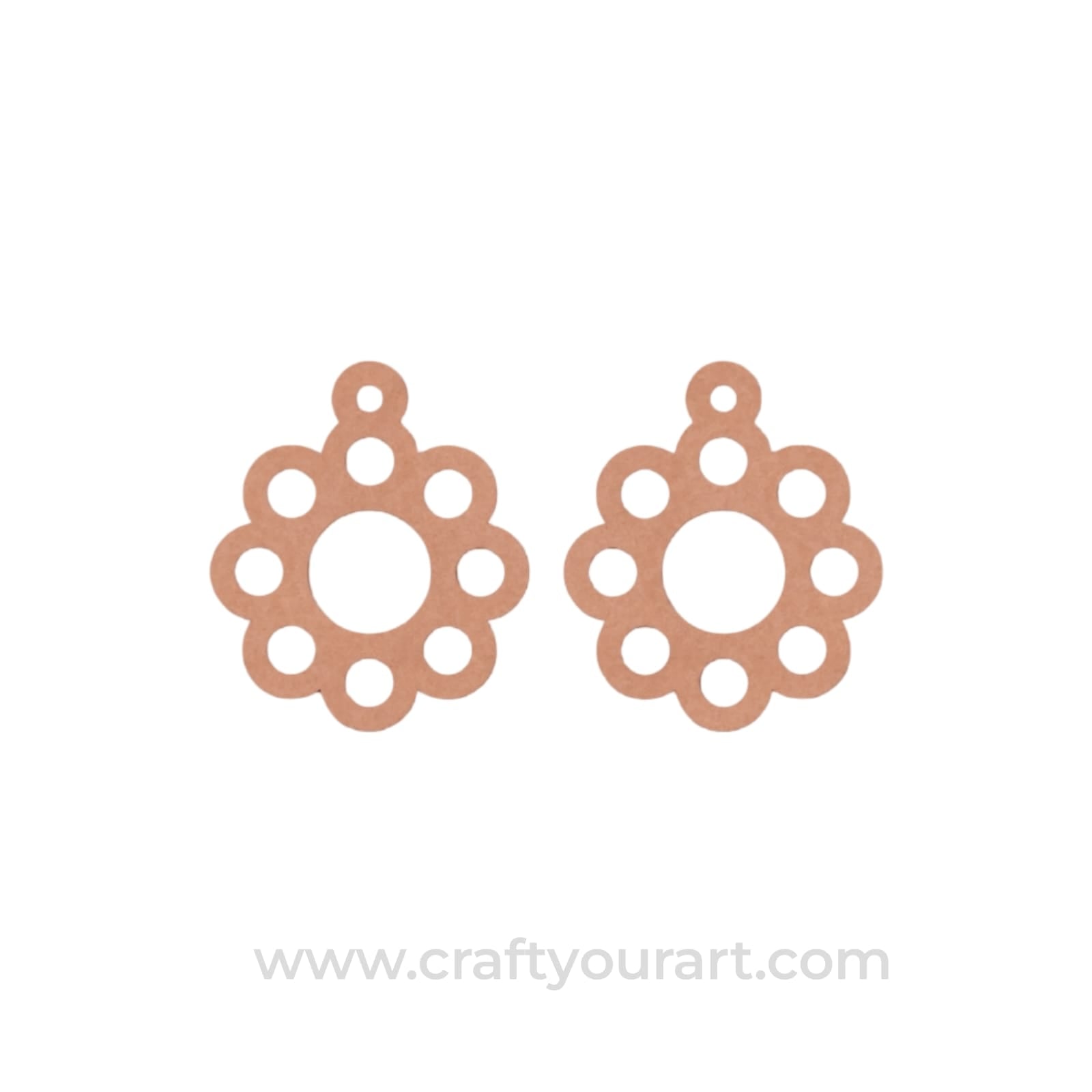 Earrings MDF Design 172
