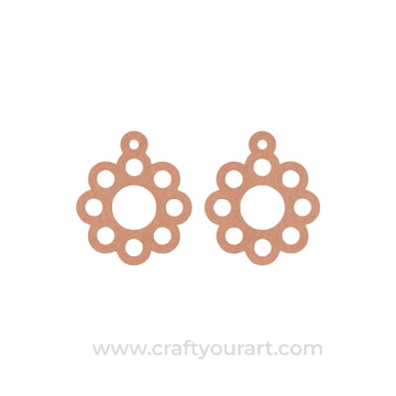 Earrings MDF Design 172