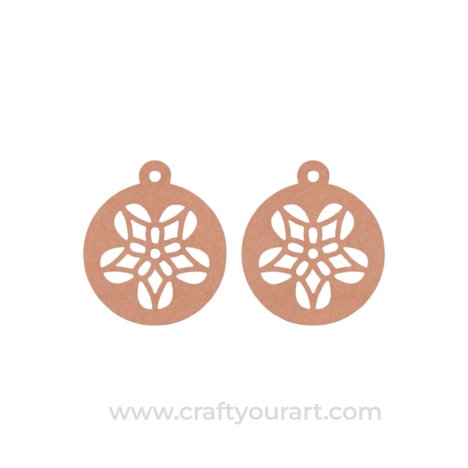 Earrings MDF Design 174