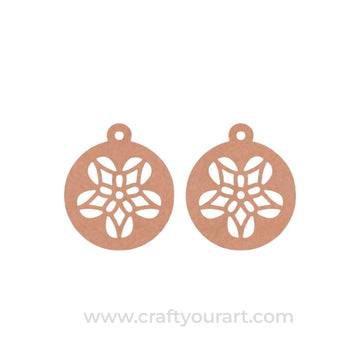 Earrings MDF Design 174