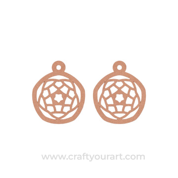 Earrings MDF Design 175
