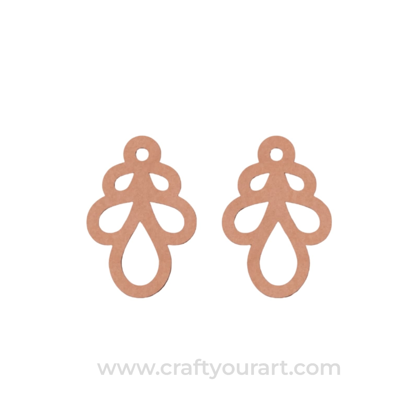 Earrings MDF Design 176