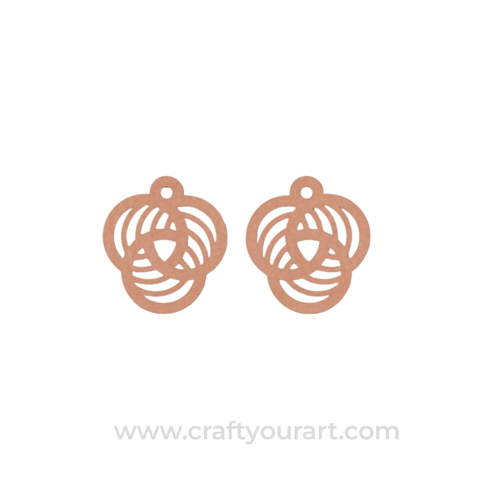 Earrings MDF Design 178