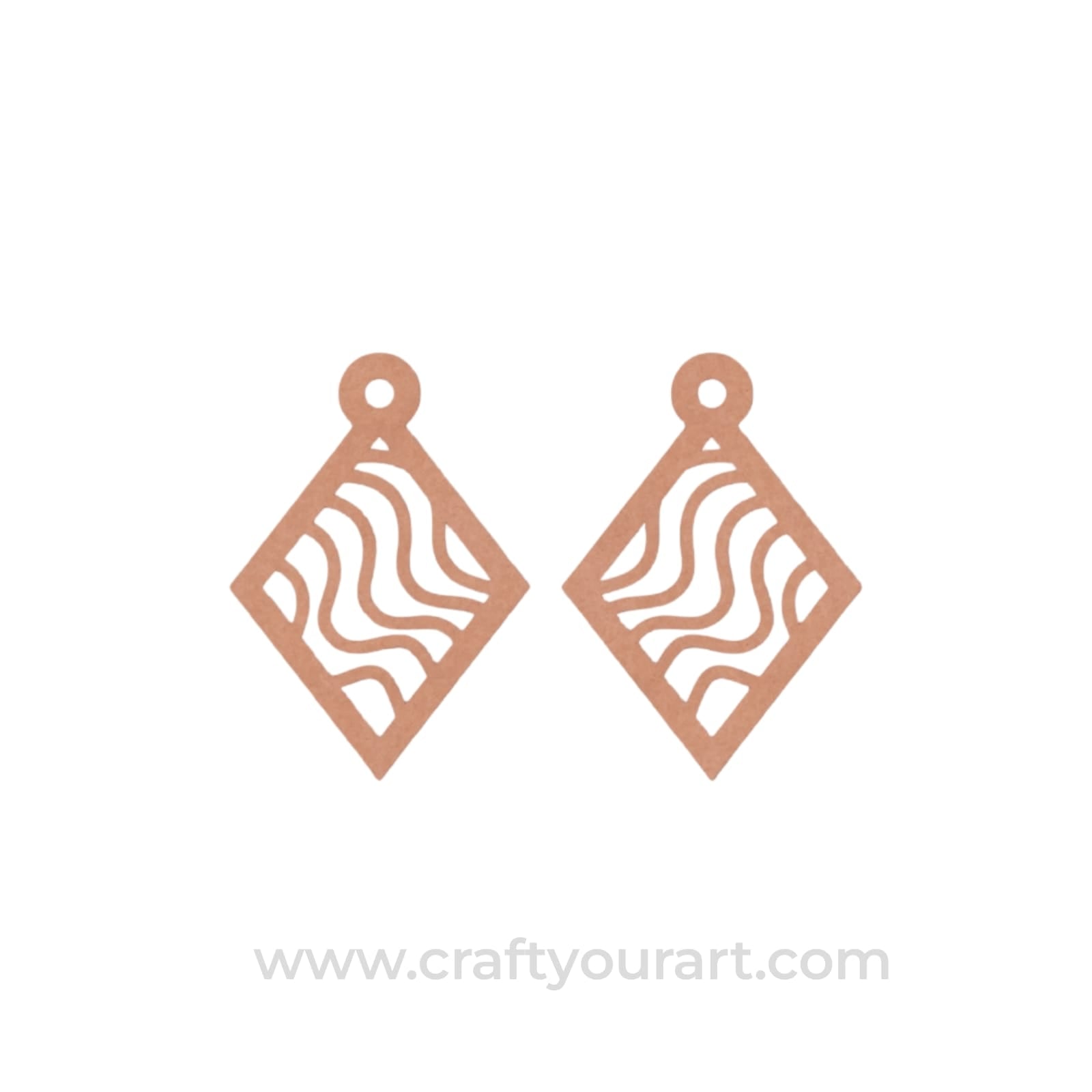 Earrings MDF Design 183