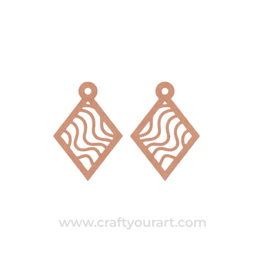 Earrings MDF Design 183
