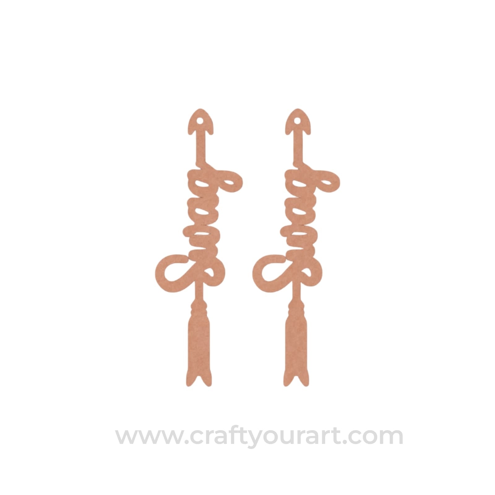 Earrings MDF Design 193