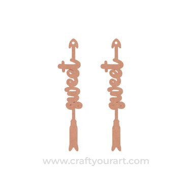 Earrings MDF Design 194