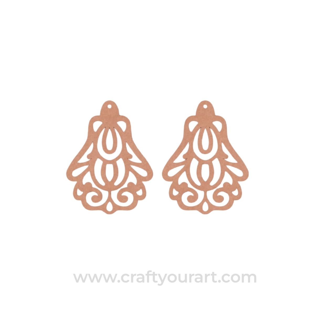 Earrings MDF Design 196