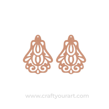 Earrings MDF Design 196