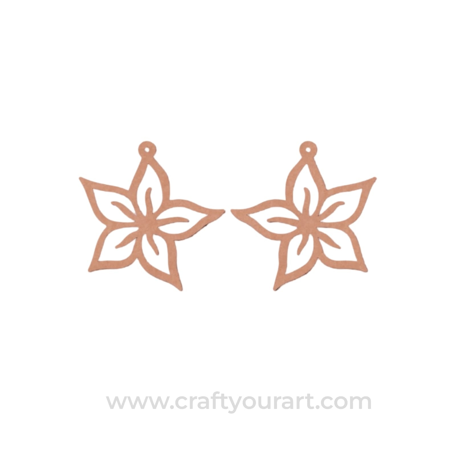 Earrings MDF Design 198