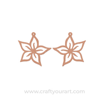 Earrings MDF Design 198