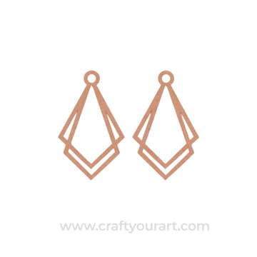 Earrings MDF Design 204