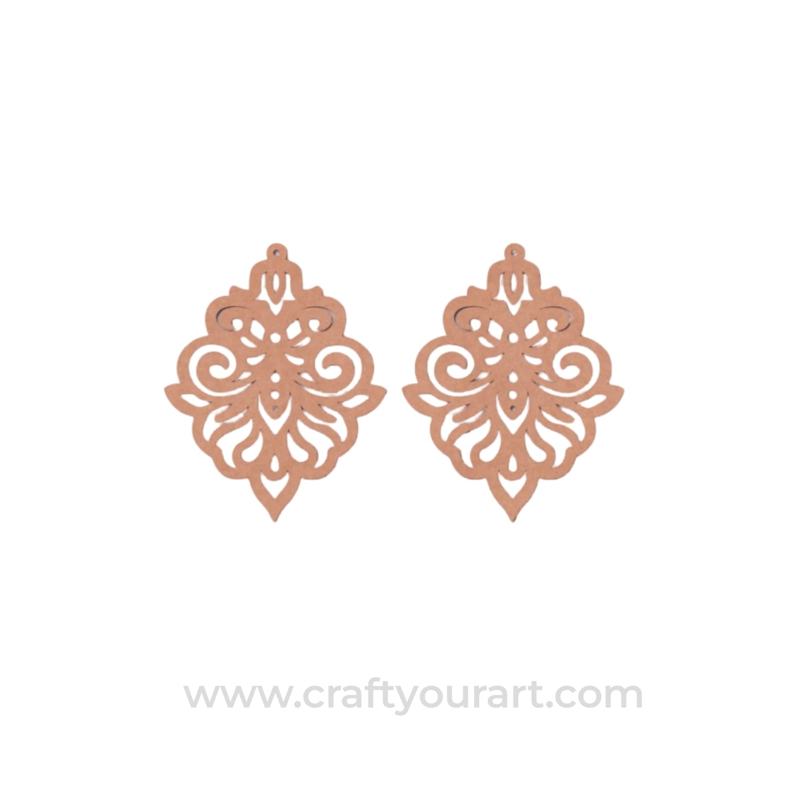 Earrings MDF Design 206
